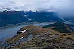 Berggipfel, Südinsel, Neuseeland