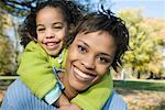 Portrait of Mother and Daughter