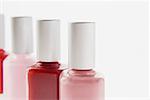 Nail varnish bottles