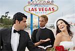Wedding Ceremony by Sign, Las Vegas, Nevada, USA