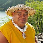 Portrait of Man, Oahu, Hawaii