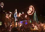 Christmas Decorations in Front Yard