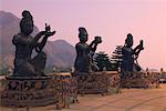 Statues, Hong Kong, Chine