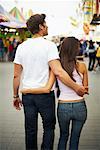 Couple at Amusement Park