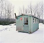 Glace pêche Hut (Québec)