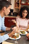 Couple Eating Dinner