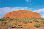 Australie, Northern Territory, Parc National d'Uluru, Ayers rock.