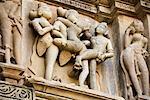 Erotic Sculptures, Khajuraho, Madhya Pradesh, India