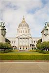 Facade of a building, City Hall, San Francisco, California, USA