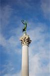 Low angle view of a column, Union Square, San Francisco, California USA