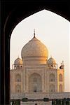 Taj Mahal seen through an arch, Agra, Uttar Pradesh, India