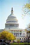 Facade of the United States Capitol Building, Washington DC, USA