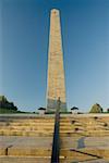 Vue d'angle faible d'un monument, Monument de Bunker Hill, Boston, Massachusetts, USA