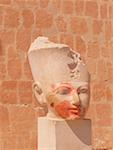 Gros plan d'une statue, Égypte