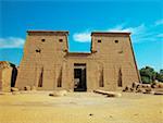 Facade of a temple, Temples Of Karnak, Luxor, Egypt