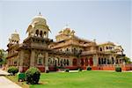 Faible vue d'angle d'un musée, le gouvernement Central Museum, Jaipur, Rajasthan, Inde