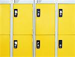 Yellow lockers