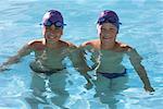 Portrait of Boys in Swimming Pool