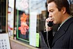 Businessman on Telephone