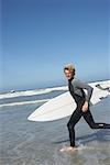 Surfer At The Beach