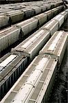 Freight cars in Baltimore , Maryland