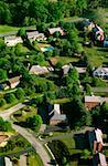 Aerial views of Montgomery county housing Develop., Maryland