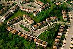Luftbild von Wohnungen in Maryland