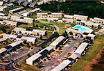 Aerial view of Courts of Hartford Square apartments in Edgewood, Maryland