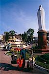 Statue de la Vierge Marie au Vietnam Ho Chi Minh-ville (anciennement Saigon)