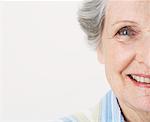 Portrait of Senior Woman Smiling