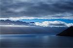 Sonnenaufgang über bemerkenswerte Berge und Lake Wakatipu, Queenstown, Neuseeland