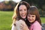 Portrait of Mother and Daughter