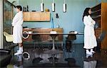 Couple in Dining Room