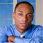 Portrait of a businessman with his arms crossed