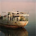 Boat on the Indian Ocean, Maldives