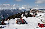 Village de Whistler, en Colombie-Britannique, Canada