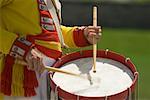 Fort York Schlagzeuger, historischen Fort York, Toronto, Ontario, Kanada