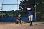 Teenager fehlende baseball