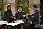 Man Receiving Diploma