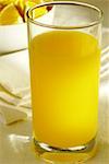 Close-up of a glass of orange juice