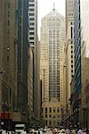 Facade of a building, Chicago Board of Trade, Chicago, Illinois USA