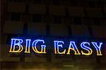 Low angle view of a neon sign, New Orleans, Louisiana, USA