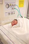 Newborn Baby in Delivery Room