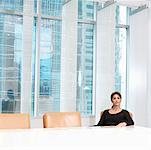 Businesswoman In Boardroom