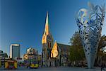 Cathedral Square, Christchurch, Canterbury, South Island, New Zealand