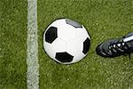 Fußball treten