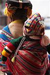 Mère et enfant, Pisac, Pérou