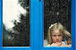 Portrait of Girl in Window