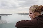 Portrait of Girl by Niagara Falls