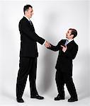 Short and Tall Man - Stock Photo - Masterfile - Premium Royalty